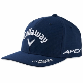 Callaway Tour Authentic Performance Pro Logo Cap - Navy/White Fitted Design