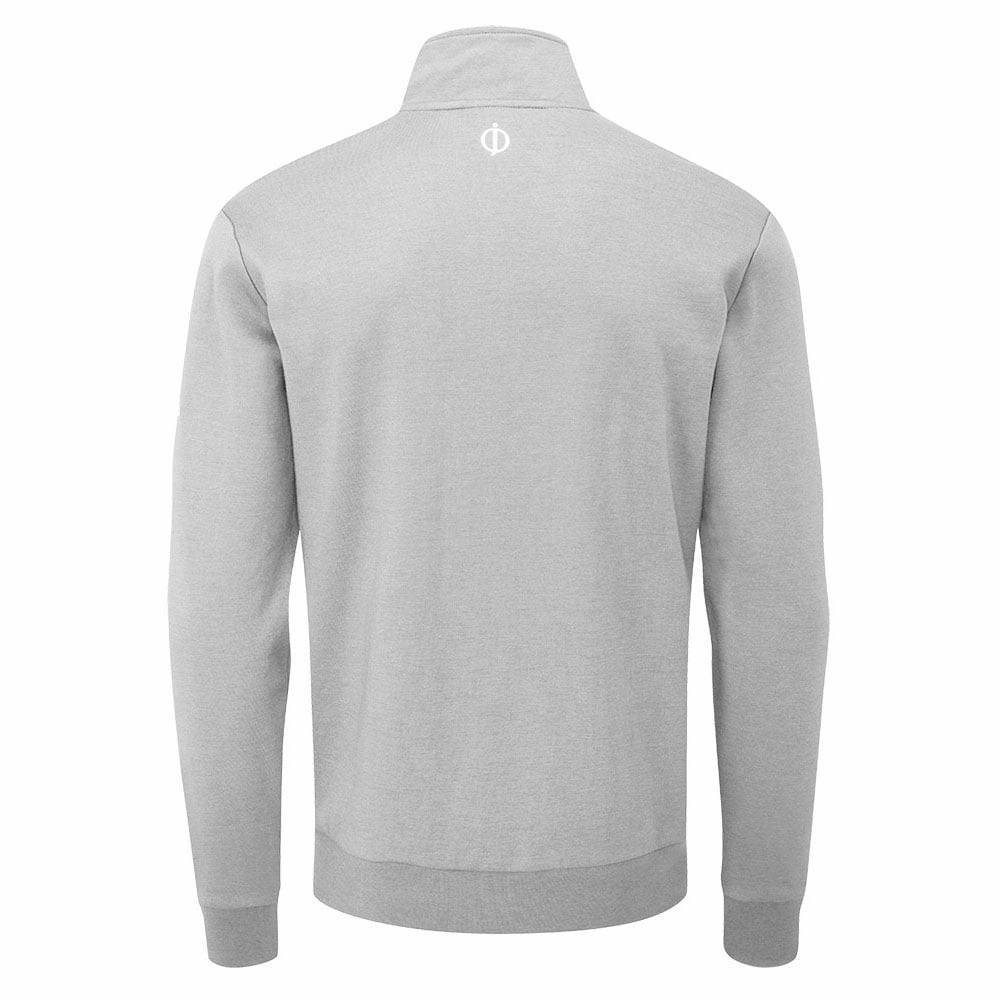 Oscar Jacobson Hawkes Tour Pullover - Light Grey product poplin smoothness Lightweight Layer