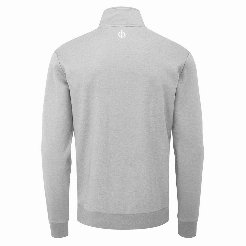 Oscar Jacobson Hawkes Tour Pullover - Light Grey right for formal events