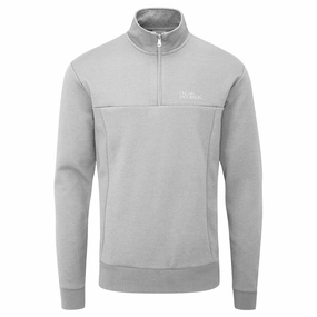 Oscar Jacobson Hawkes Tour Pullover - Light Grey product sale