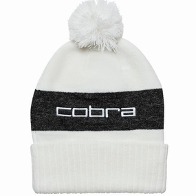Cobra Pom Beanie - White Glow/Puma Black Fashion Casual