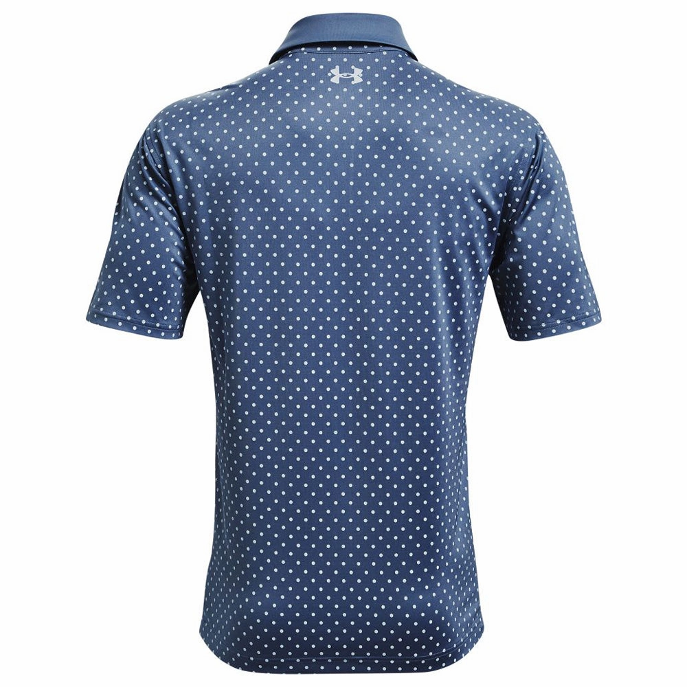 Under Armour Performance Printed - Mineral Blue Non Shrink Material SustainableManufacturing