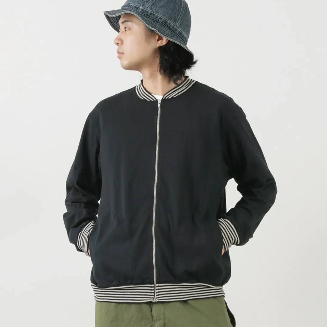 Modern Street GOOD ON / Striped Rib Tee Track Jacket