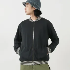Moisture Wicking Inner Layer GOOD ON / Striped Rib Tee Track Jacket