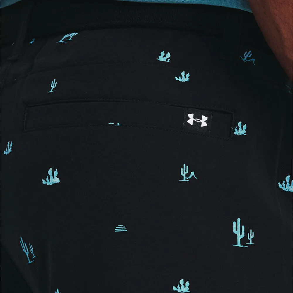 Under Armour Drive Printed Shorts - Black Striped Design fresh start