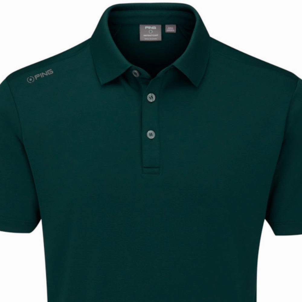 Comfortable and Chic Ping Lindum Polo Shirt - Pine