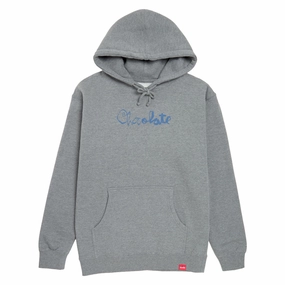 Comfortable clothing Chocolate Skrunk Hoodie - Athletic Heather Grey