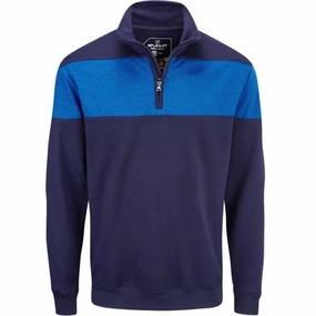 Stuburt Evolve Performance 1/4 Zip Sweater - Midnight Layer Sporty Outdoor Layer