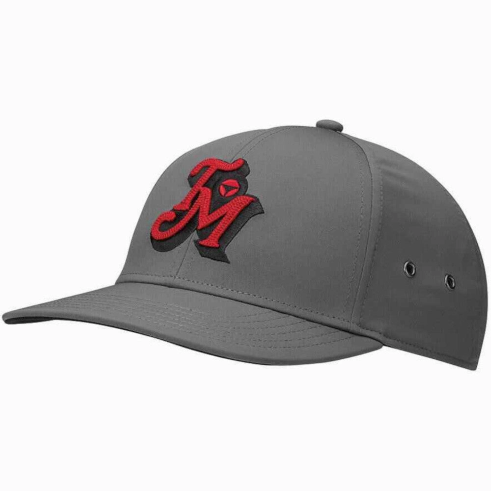 TaylorMade Metal Eyelet Cap - Charcoal Outing Ready