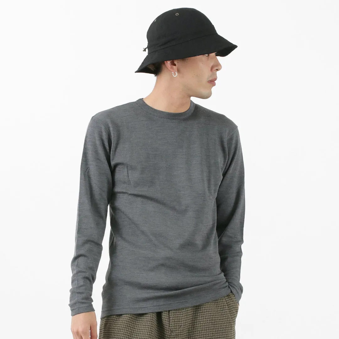 Seamless construction Sporty Layer Look MINUS33 / Chocorua Crew Merino Wool Base Layer