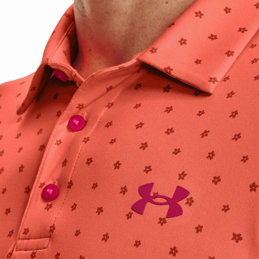 Under Armour Playoff Polo Shirt 2.0 - Electric Tangerine Casual Style Wear