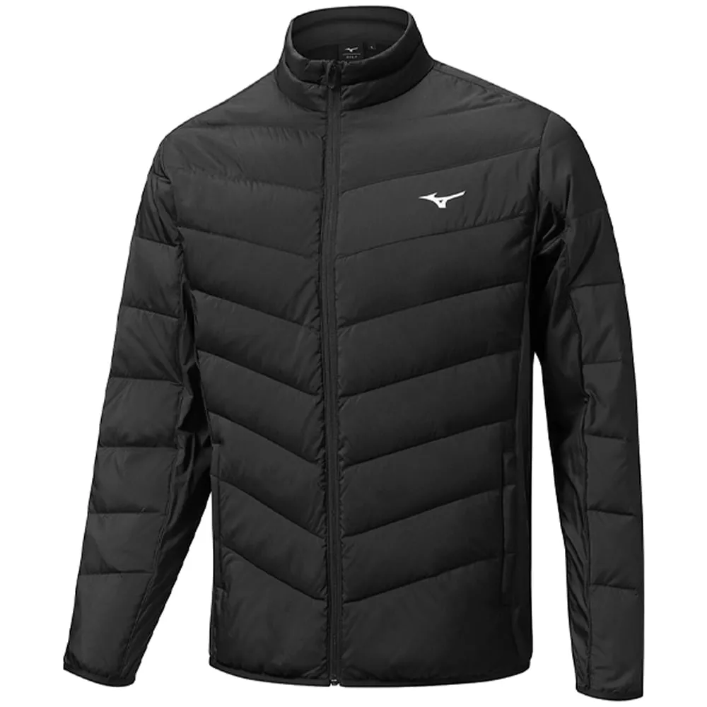 Mizuno Breath Thermo Max Jacket - Black Abrasion Resistant Finish Matte Fabric