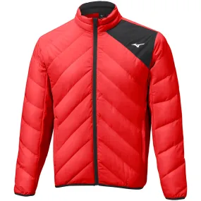 Bonded Closure Mechanism Fade Resistant Exterior Mizuno Breath Thermo Move Down Jacket - Red