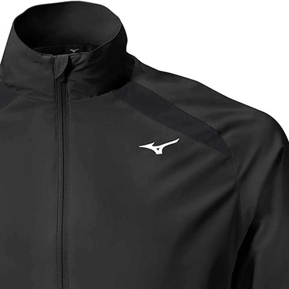 Mizuno Breath Thermo Move Tech Jacket - Black LaserCut Vents Long Length