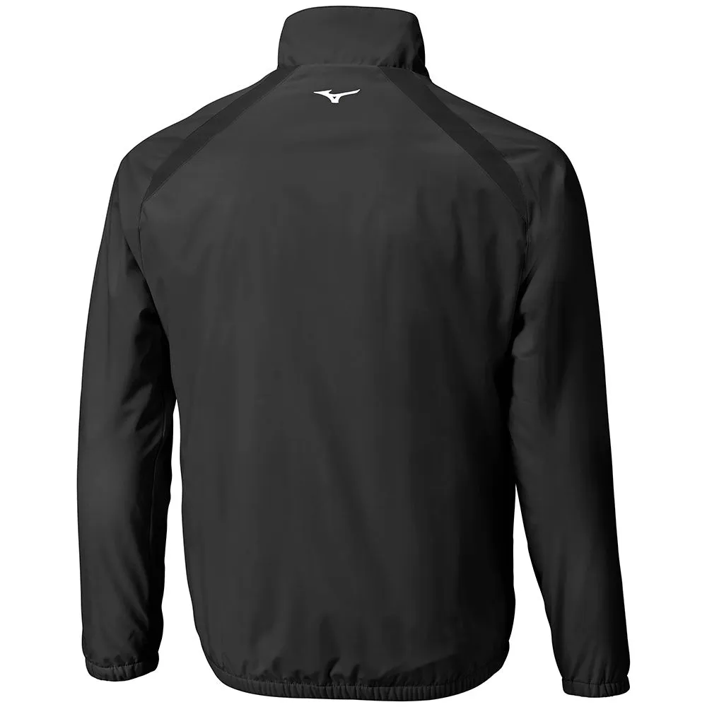 Simple Detail Ergonomic Silhouette Mizuno Breath Thermo Move Tech Jacket - Black