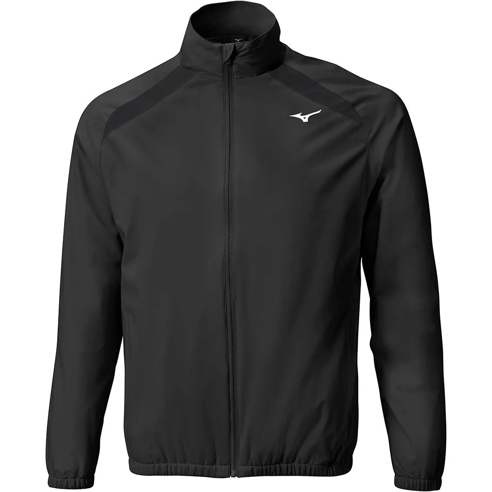 Mizuno Breath Thermo Move Tech Jacket - Black Daywear Staple Adjustable Hem Cords
