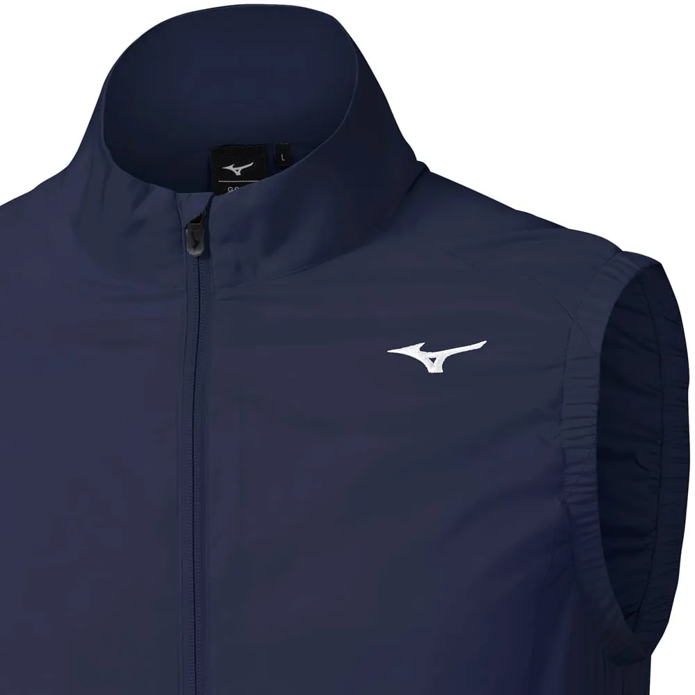 Mizuno Drizzle 2 Gilet - Deep Navy sincere Stretch Panels