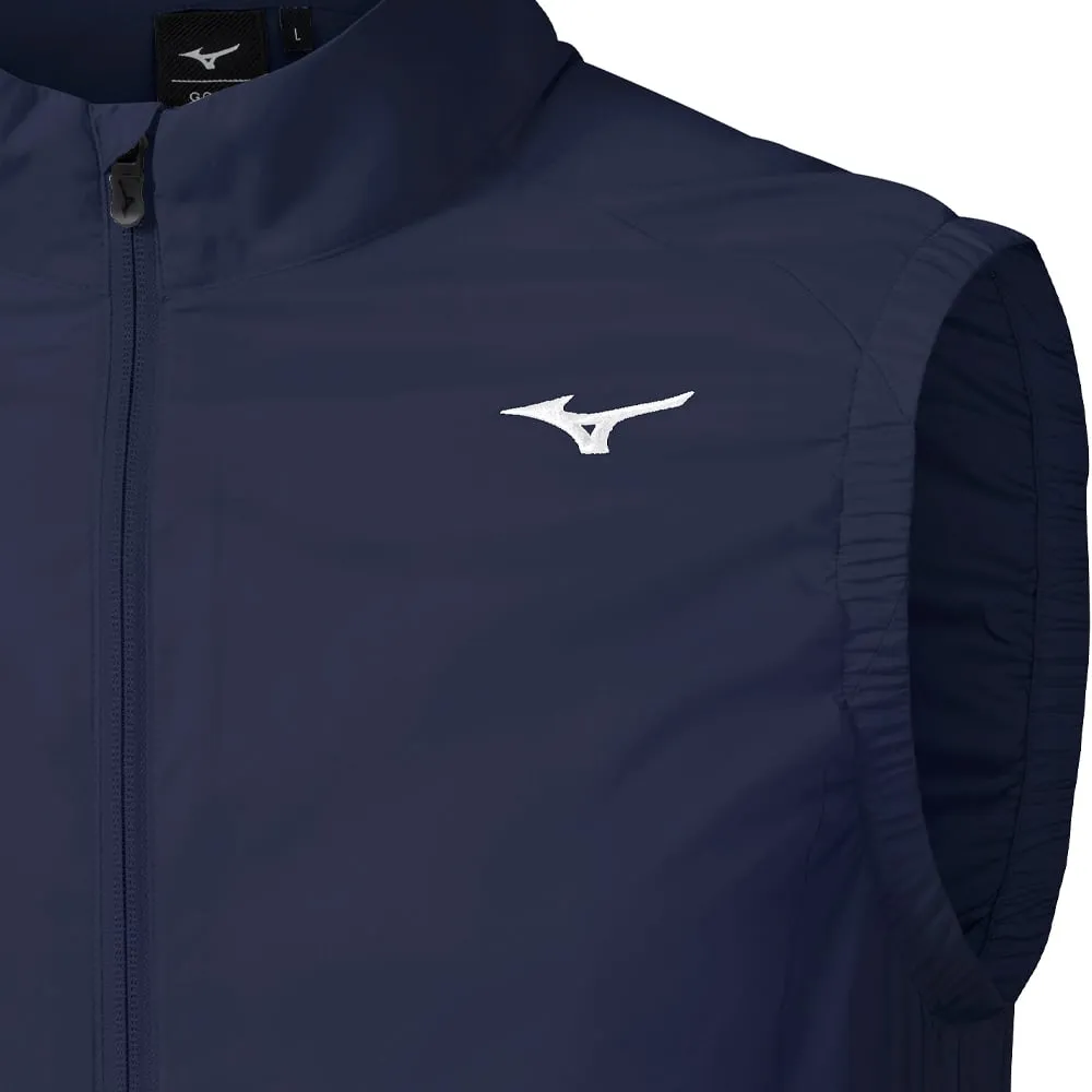 Mizuno Drizzle 2 Gilet - Deep Navy Multi Purpose Use Advanced Moisture Management