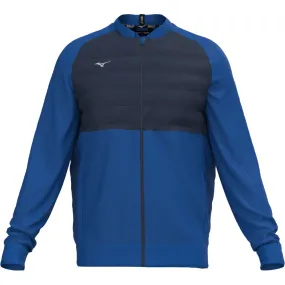 Mizuno Hybrid Bomber Jacket - Blue Adjustable Belt anti slip grip