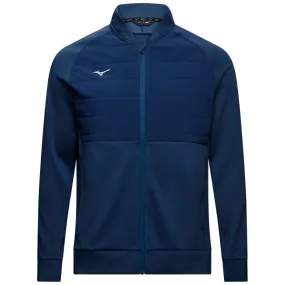Mizuno Hybrid Bomber Jacket - Navy Non Irritating Seams Simple Chill Piece