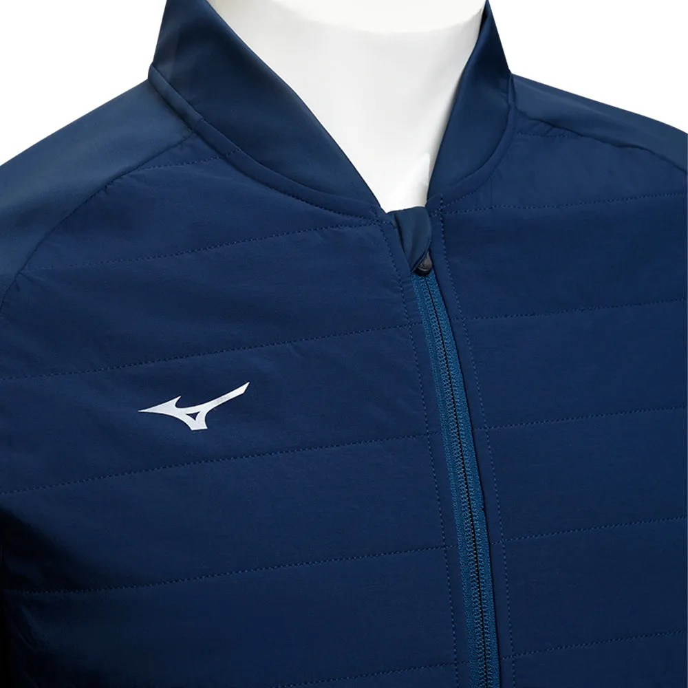 Mizuno Hybrid Bomber Jacket - Navy HypoallergenicMaterial