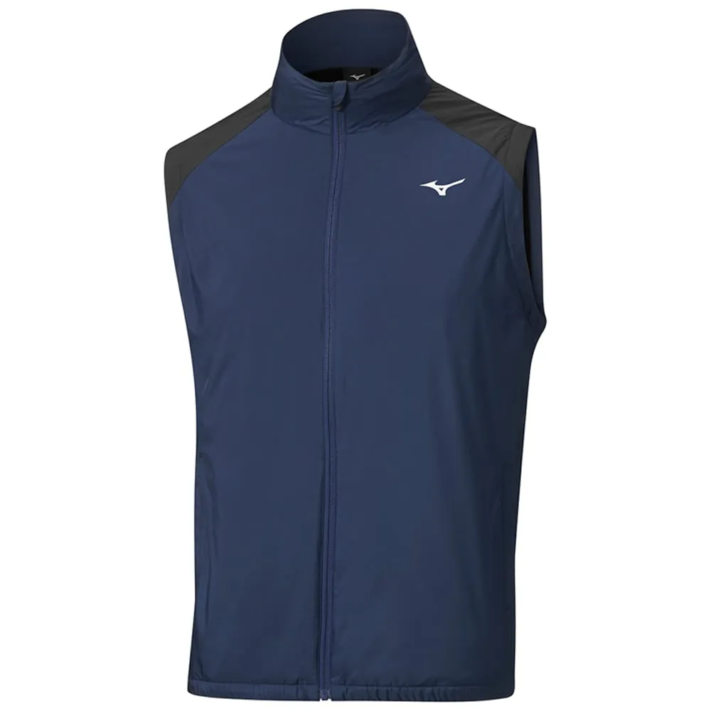 Breathable mesh artificial Mizuno Move Tech Motion Gilet - Navy