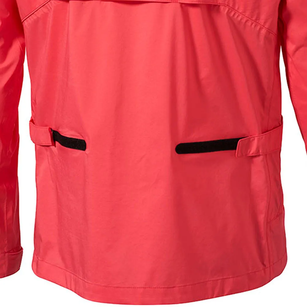 Mizuno Nexlite Flex Waterproof Jacket - Coral Red Heavyweight Durability Reinforced Hems