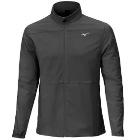 Mizuno Windlite Jacket - Black Elastic cuffs Leather Bits