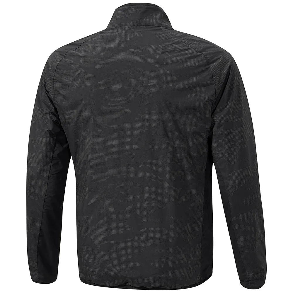 Mizuno Winter Stretch Full Zip Jacket - Black Easy Care Fabric WaterResistantCoating