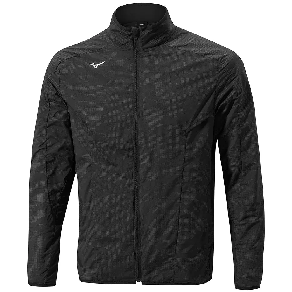 Mizuno Winter Stretch Full Zip Jacket - Black Snag Free Zipper Technology