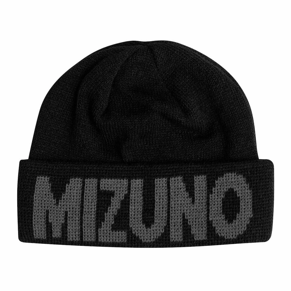 Mizuno Breath Thermo Beanie - Black Lightweight Option