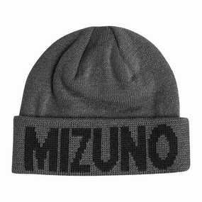 Double Lining Mizuno Breath Thermo Beanie - Grey
