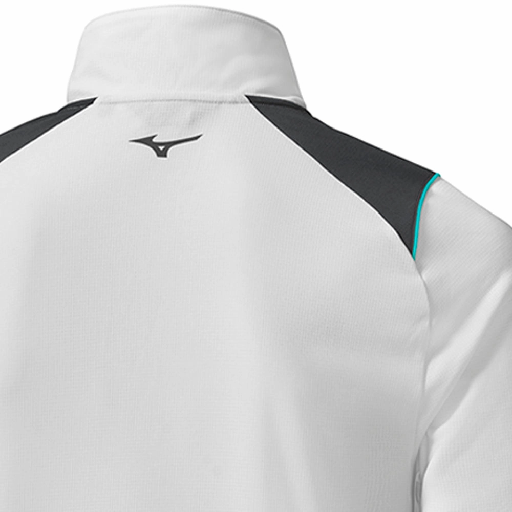 sporty wear Mizuno Breath Thermo Elite 1/4 Zip Pullover - Grey
