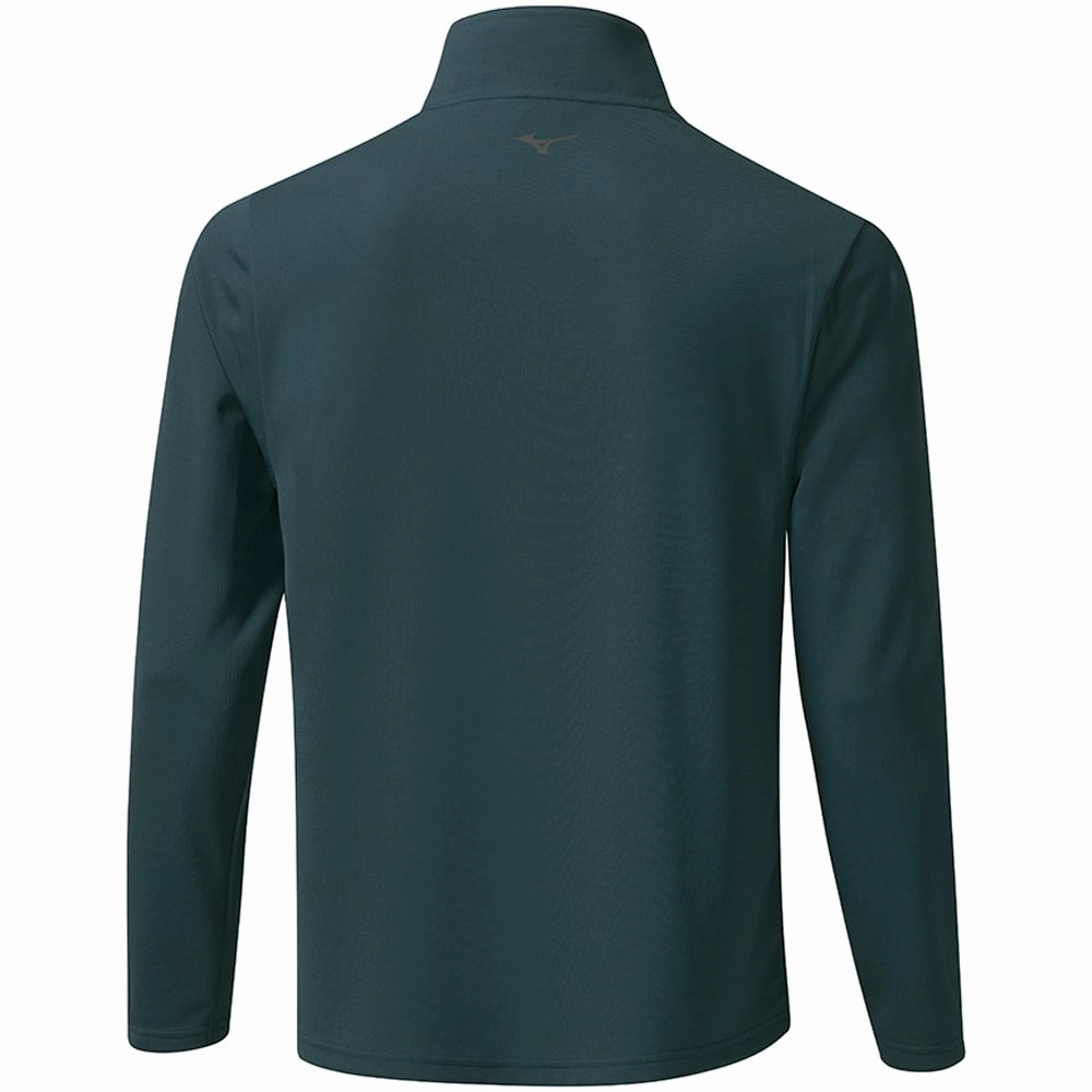 Mizuno Breath Thermo ST 1/4 Zip Pullover - Navy Streetwear vibe Winter Ready