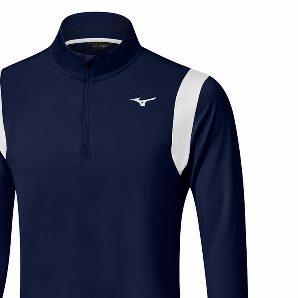 Mizuno Breeze Elite 1/4 Zip Sweater - Deep Navy product eco friendly conscience