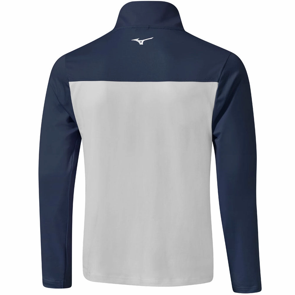 product vacation wear freedom Mizuno Breeze Elite Stripe 1/4 Zip Pullover - Navy/Blue
