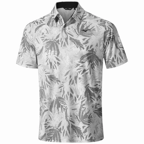 Mizuno Cali Cool Polo Shirt - Grey Comfort and style Side Vent Design