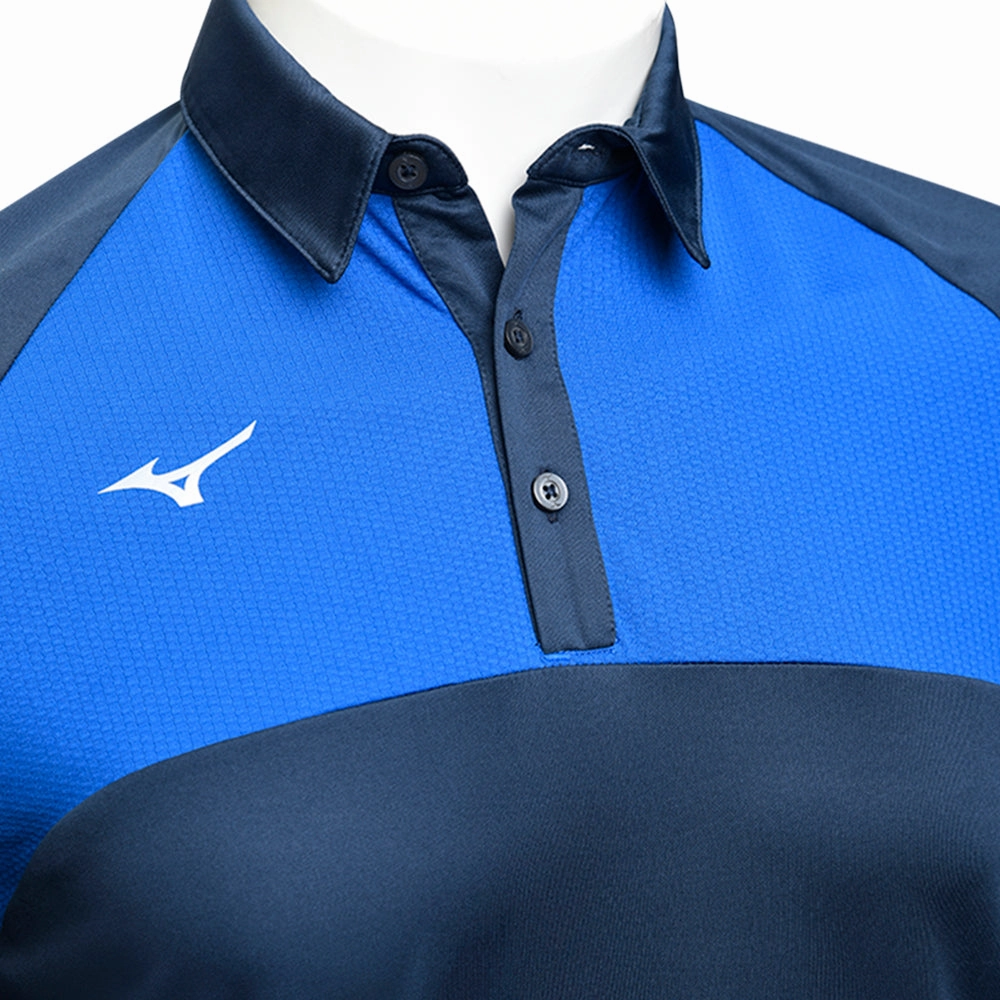 Mizuno Contrast Polo Shirt - Navy All-Day Wear casual top
