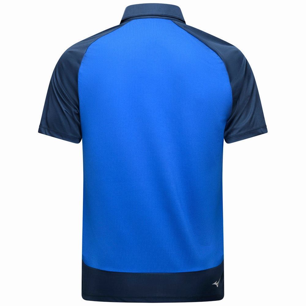 Regular fit normality Mizuno Contrast Polo Shirt - Navy