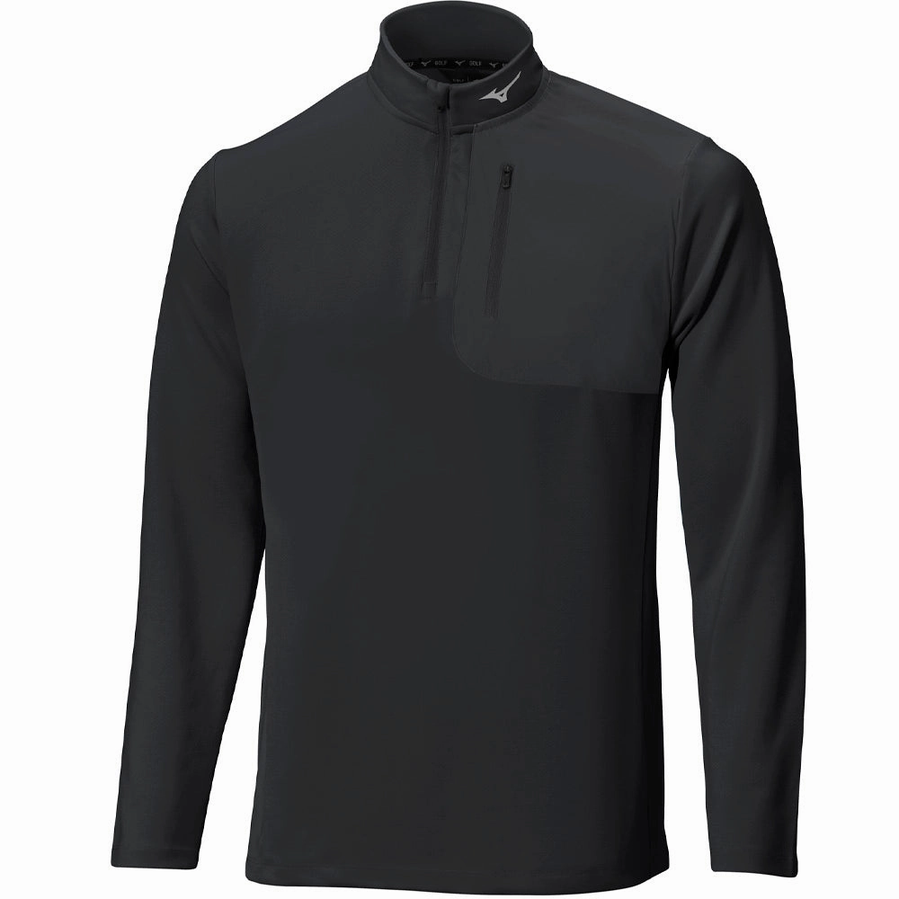Everyday Style Mizuno Essential 1/4 Zip Sweater - Black