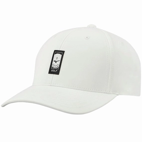 Mizuno Fresh Marble Cap - White/Black Fall Fashion Outfit Fresh