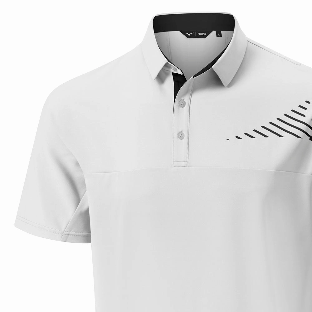 Versatile Apparel Mizuno Laser RB Polo Shirt - White