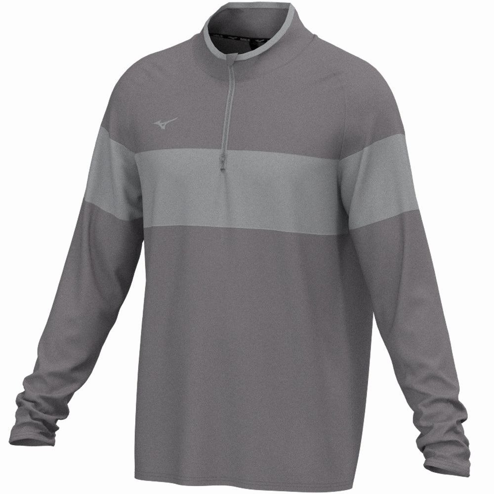 Warm Hues dancing suitable Mizuno Link 1/4 Zip Pullover - Charcoal
