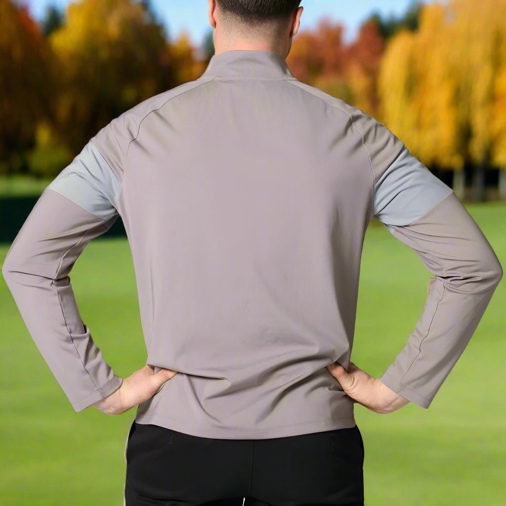 Mizuno Link 1/4 Zip Pullover - Charcoal City Fit Cozy pieces