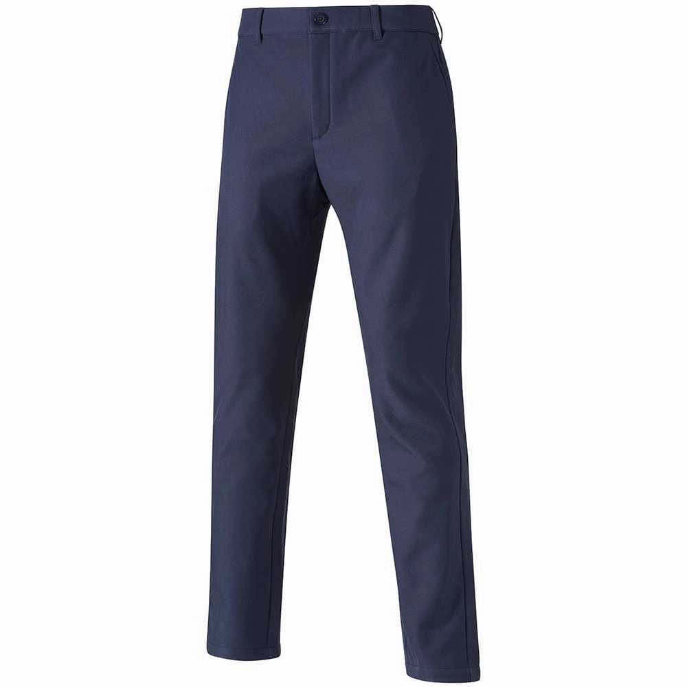 Moisture wicking Flexible Ankle Cuffs Mizuno Move Tech Winter Trousers - Deep Navy