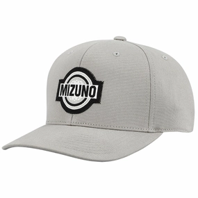 Chill Moments Mizuno Patch Snapback Cap - Grey