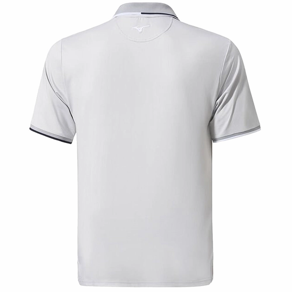 Teenager coolness Tagless Comfort Mizuno Quick Dry Comp Plus Polo Shirt - Light Grey