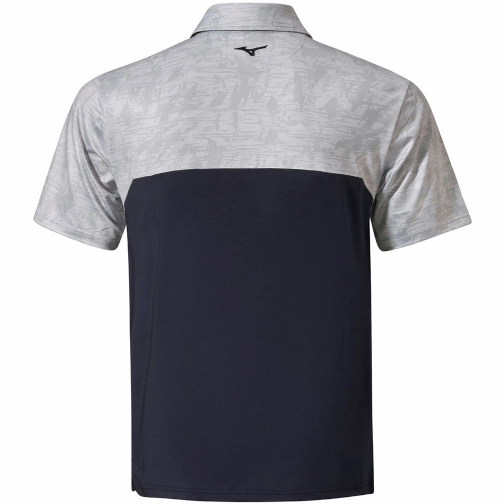 Mizuno Quick Dry Hazard ST Polo Shirt - Light Grey Summer Fashion