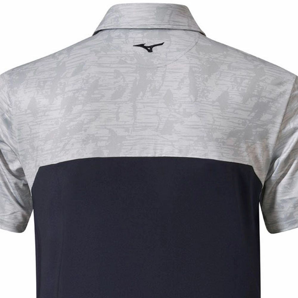 Mizuno Quick Dry Hazard ST Polo Shirt - Light Grey Outdoor Style Fun and Playful