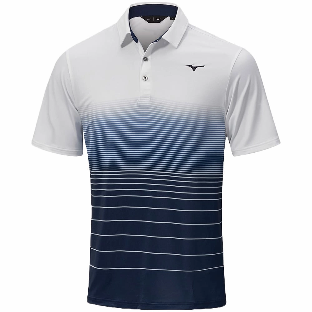 Mizuno Quick Dry Mirage Polo Shirt - White Trendy Tops Stylish Day Wear